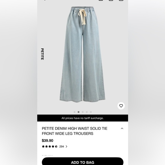 Cider Blue Flare Jeans - Picture 1 of 4